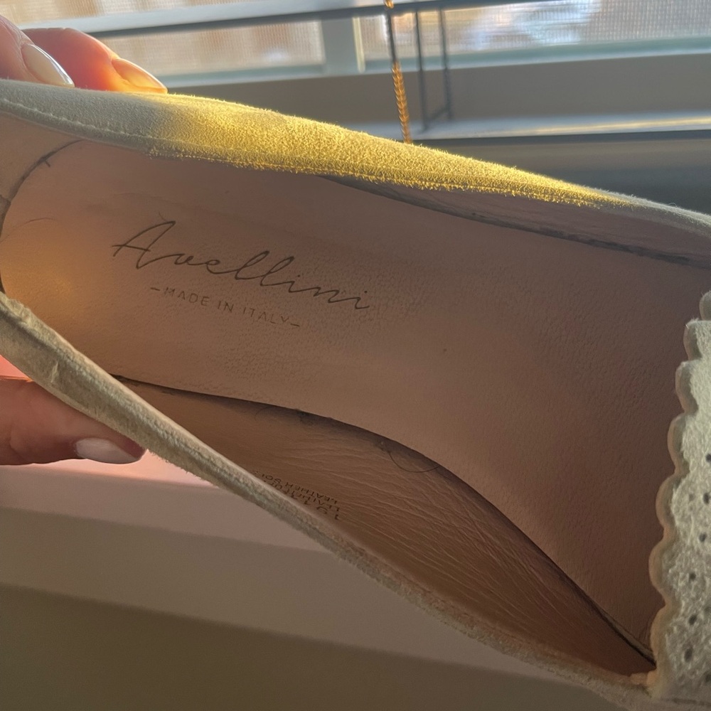 Avellini - Women's Gray Suede Loafers - Picture 3 of 6
